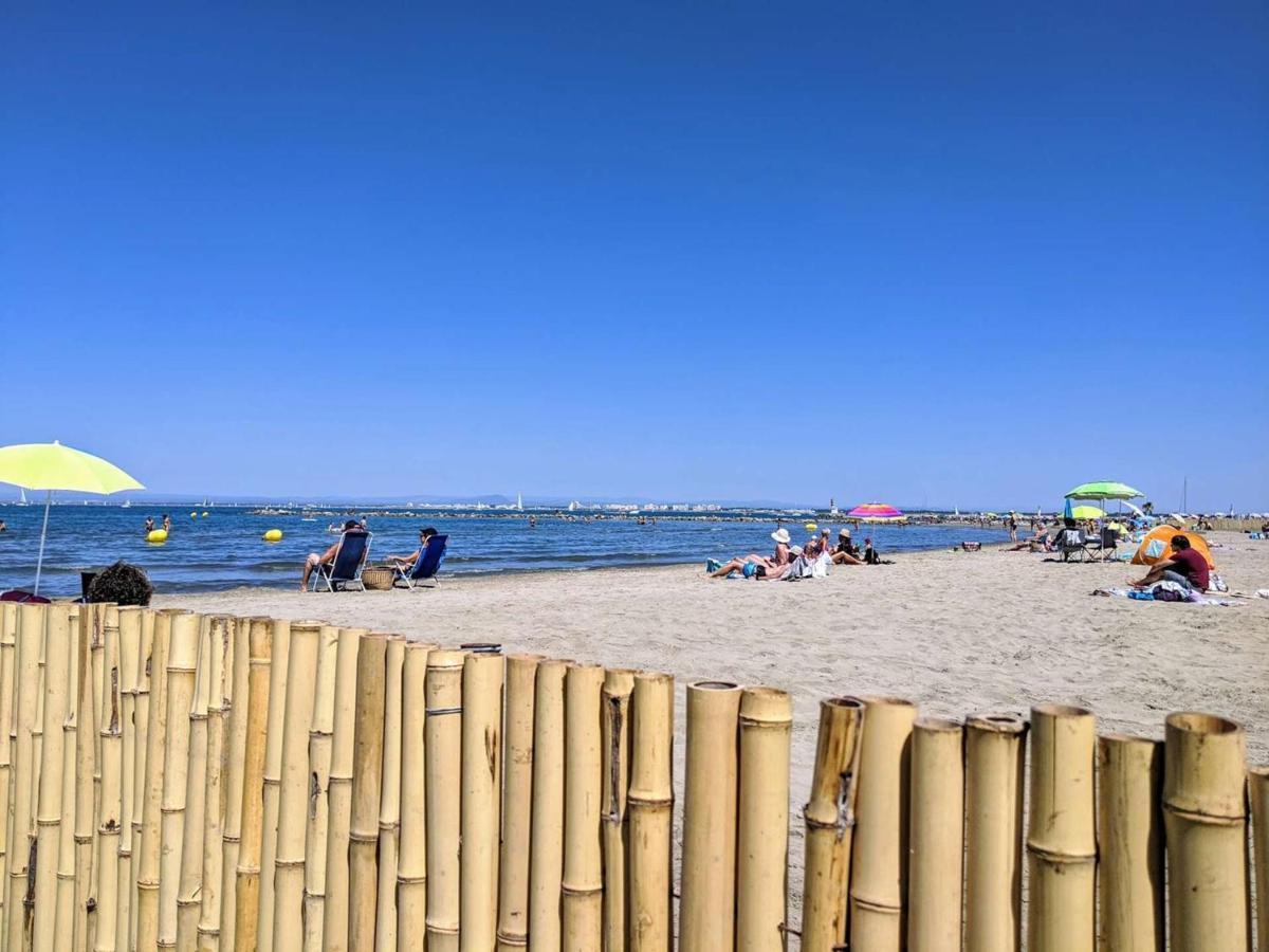 3 Pieces Climatise Avec Terrasse, Parking Prive, A 100M De La Plage, 7 Couchages - Fr-1-307-148 Le Grau-du-Roi Eksteriør bilde